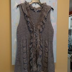 Dress Barn Cable Sweater Vest